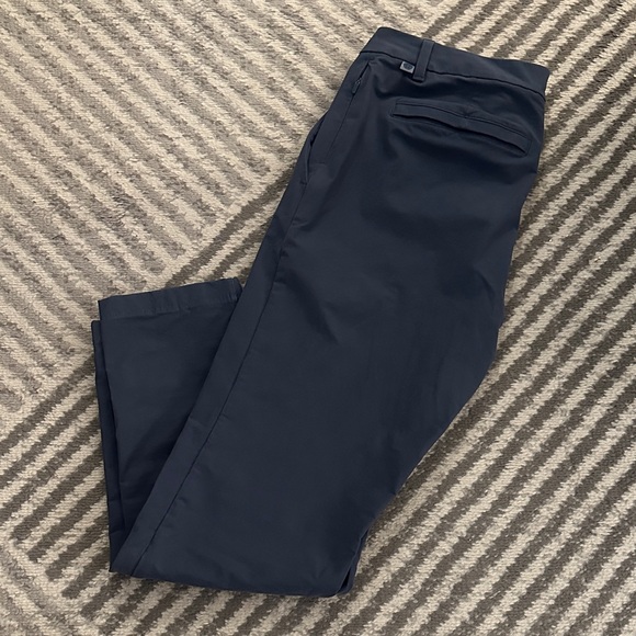 ABC Slim-Fit Trouser Stretch Cotton Versa Twill 30L 34W Blue